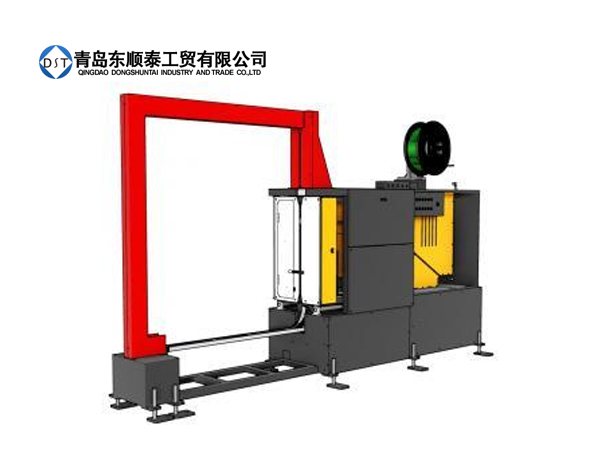 臺(tái)灣原裝全自動(dòng)穿箭棧板打包機(jī)PW-3864YAO